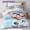 Aitana Custom Name Pattern Bedding,Quilt Set Quilt Cover Pillowcase Home Birthday Gift(1 * duvet cover + 2 * pillowcase, without core)
