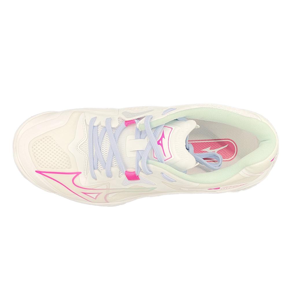 Mizuno Wave Lightning Z8 White Pink Unisex Sneakers V1GA240058