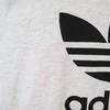 Adidas 90s Made In USA Old Trefoil Logo Short Sleeve T-shirt M Gray Men's Used