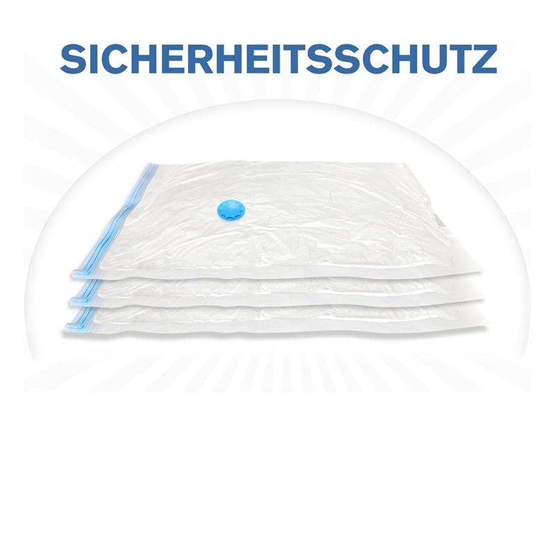 Trendy! Vacuum Bags for Clothes - Pack of 10 40 X 30 Cm Reusable Storage Bags Vacuum Bags with Seal and Space Saving Travel Bags
