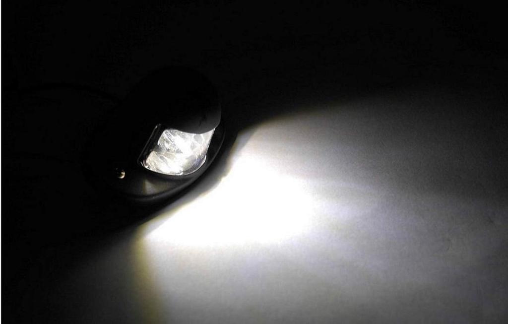 Mikan 24V 6 LED License Light Set of 2 Truck Trailer Large Vehicle Agricultural