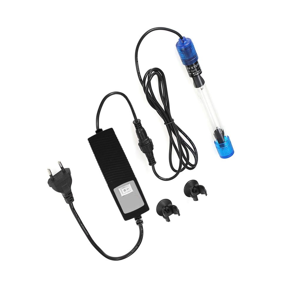 5W Submersible UV Light Sterilizer Sterilizing Lamp for Aquarium Fish Pond Water Disinfection Treatment