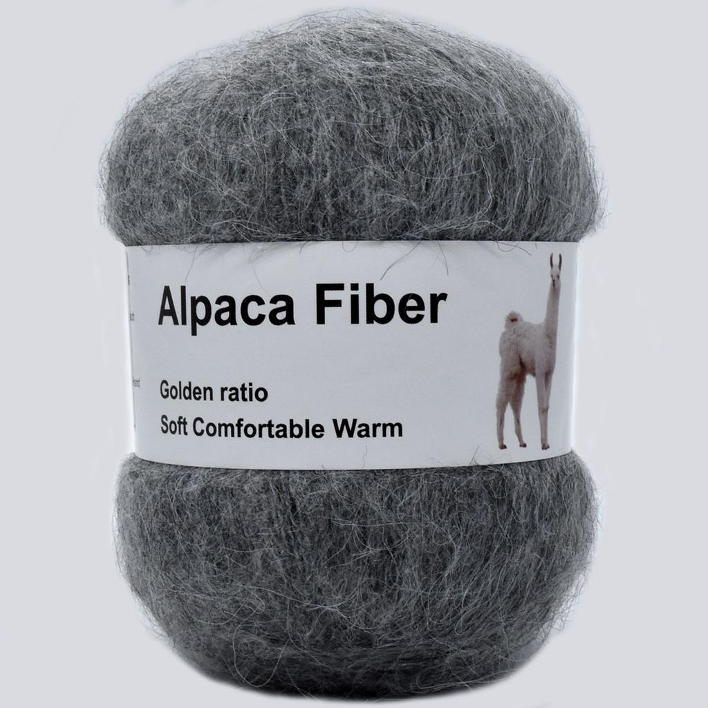 6pcs 300g/10.56oz Alpaca Blend Chunky Yarn Ultra Soft Vibrant Yarn for Knitting & Crochet | DIY Vest Sweater Scarf Making KitWarm Winter Craft Yarn