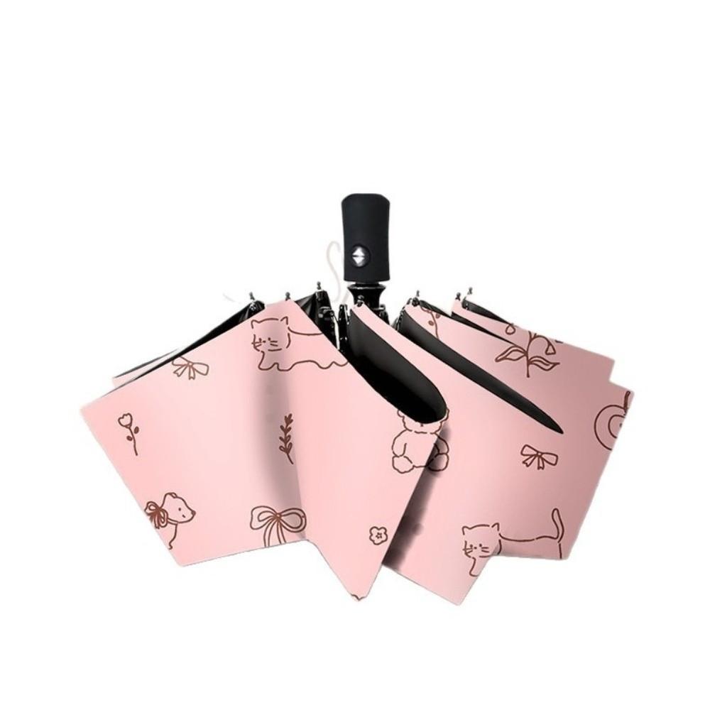 Sun Protection Dual-Use Umbrella UV Protection Folding Umbrella Travel Rain Umbrella  Beach