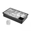 Food Grade Silica Gel Ice Cube Tray Large Mould Cake Baking Mold 15 Grids