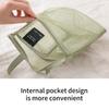 Stilvolle wasserdichte Mesh-Duschtasche Schnell trocknendes Design Zubehör für Fitnessstudio, Wohnheime und Camping Tragbar und robust