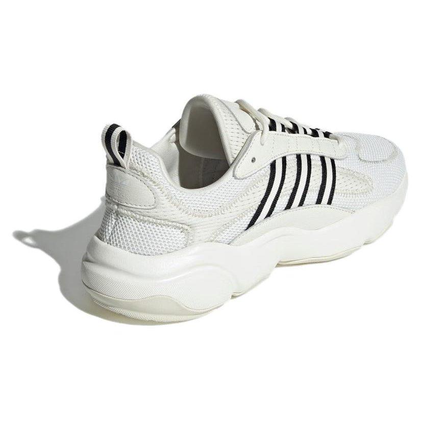 Adidas Originals Haiwee Fabric Cushioning Abrasion Resistant Lightweight Low top Casual Shoes Unisex White JH7353
