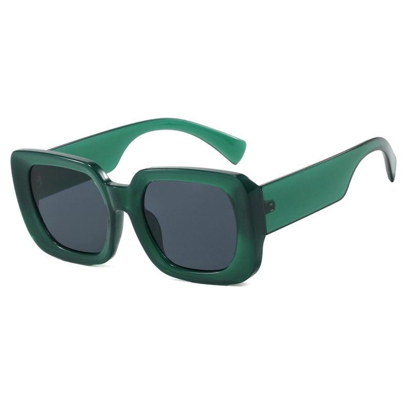 Luxury Designer Women's Vintage Square Sunglasses Retro Rectangle Sun Glasses Simple Fashion Brand New Shadow Female Eyeglasses