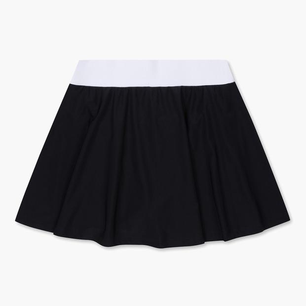 LECOQ Women'S Skirt With Built-In Shorts Black (Qp222Ssk54)