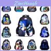Sac à dos scolaire Sonic pour étudiant Grande capacité Imperméable et résistant à l'usure Sac à dos pour enfants