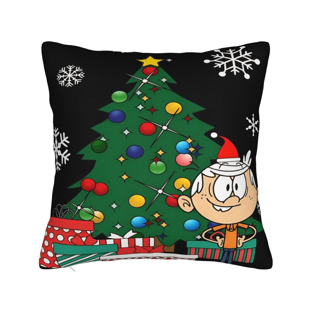 L-Loud Houses Family Cartoon Pillow Cover Custom Cushion Cover Novelty Pillow Case For Living Room Bed Chair