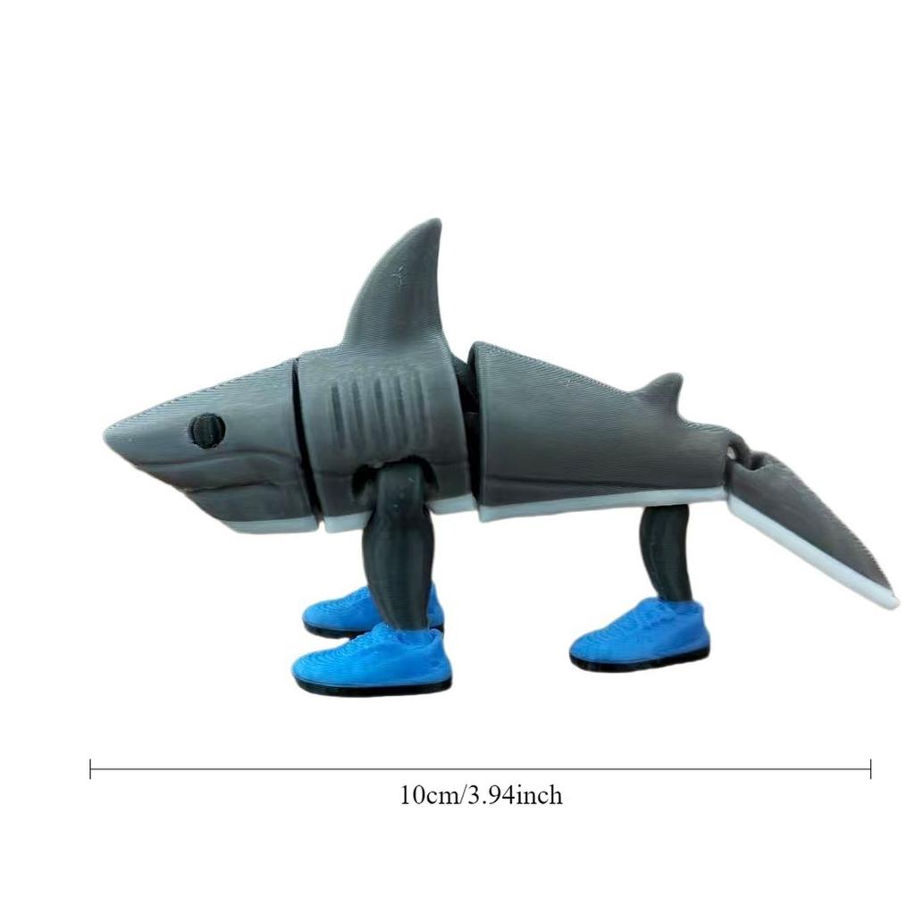 Tralalero Tralala Hai Spielzeug Ballerina Tung Tung Tung Sahur Cappuccino Figur Brainbot Anime Schreibtisch Ornament Deko Geschenke