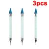 Rhinestone Applicator Pencil Nail Dot Rod Rhinestone Picker Wax Pen Diamond Picker Stick for Rhinestones Dotting Tool DB04