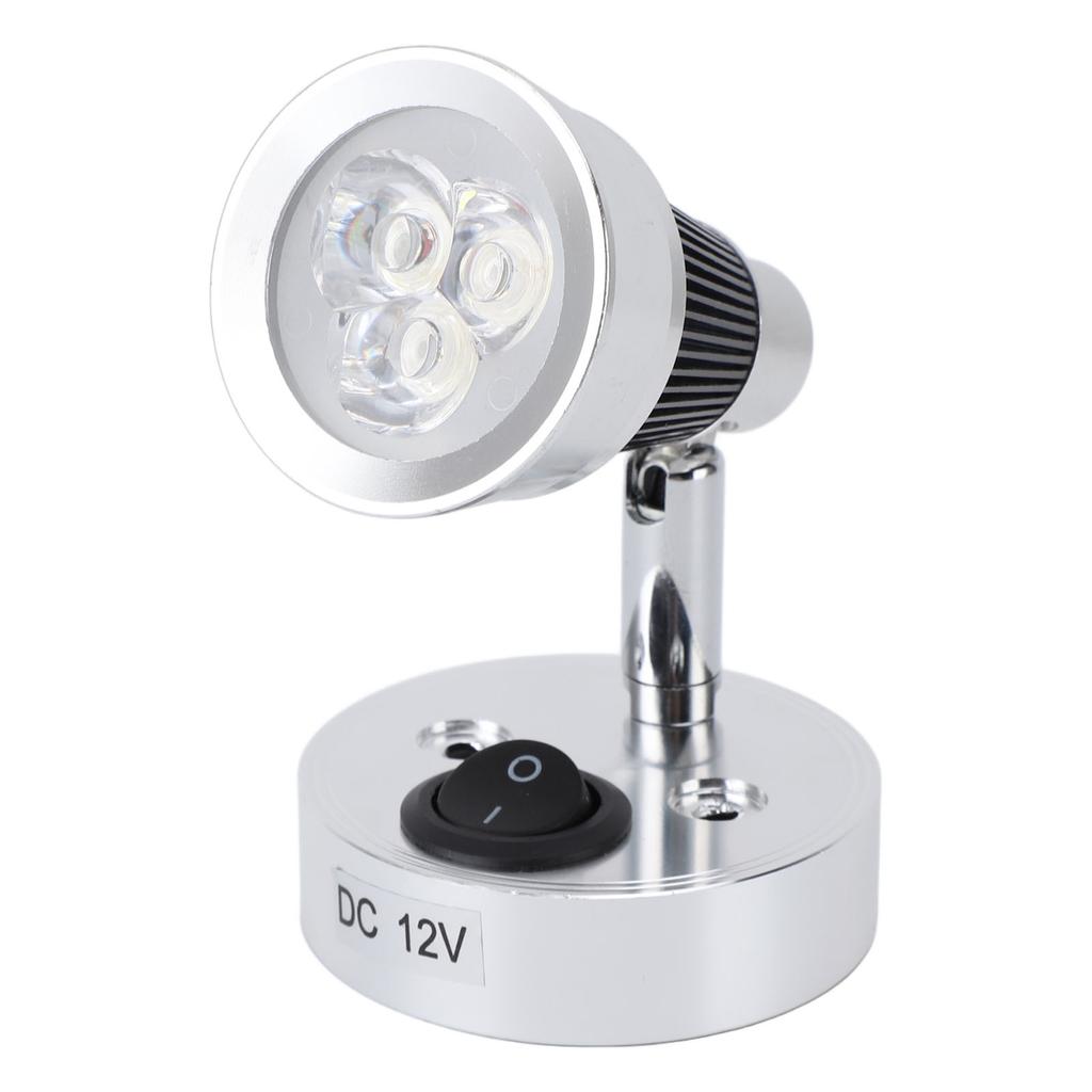 Indoor LED Spotlights 5500K White Light High Transparency Optical Lenses Reading Light for Bedroom