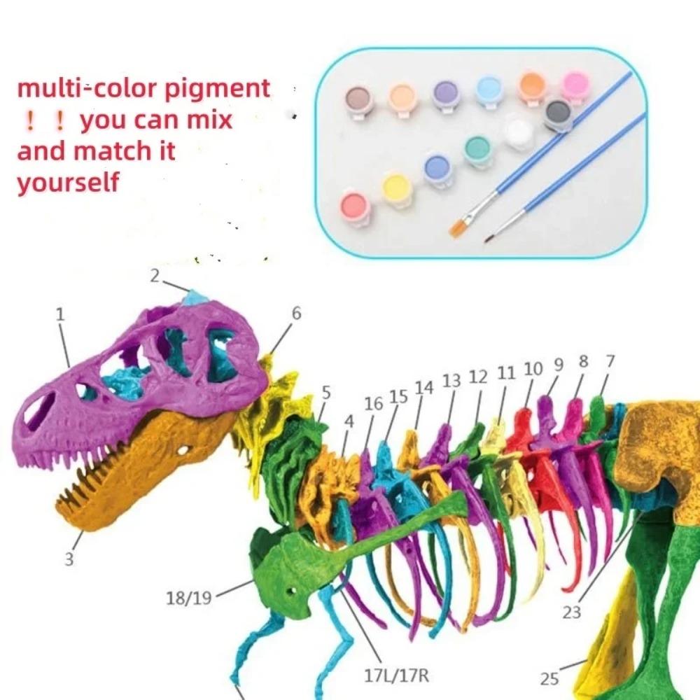 Velké DIY Kostry Dinosaurů Hračky Ozdoba Simulace Model T-Rexe Park Kostry Jurasského období Fosilizovaný Drak pro Děti Chlapce