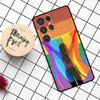 Gay Lesbian LGBT Rainbow Pride Case For Samsung Galaxy S25 Ultra S20 S21 S22 S23 S24 Ultra S9 S10 Plus S25 FE Phone Cover