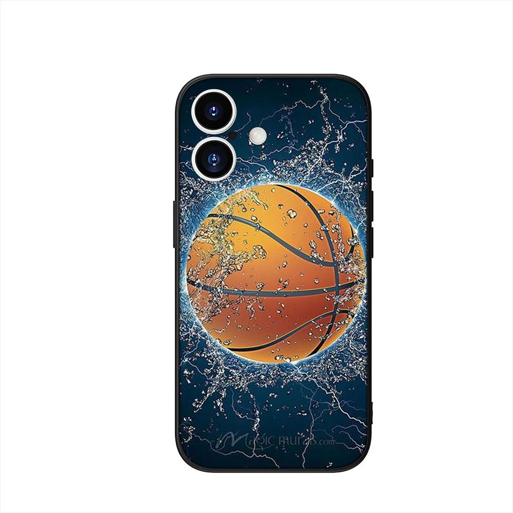 Basketball Volleyball Sunset Football Phone Cover Case for Apple iPhone 16 15 14 Plus 13 12 Mini 17 Pro Max + 16E Air 16+ ProMax