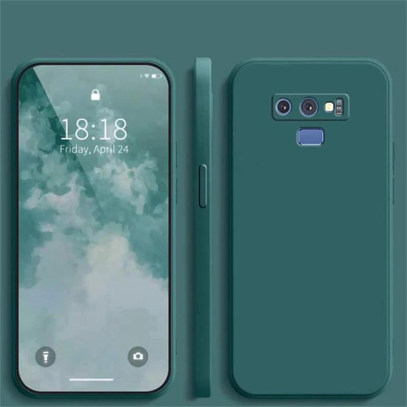 Original Case Soft Liquid Silicone Case For Samsung Galaxy Note 20 Note 20 Uitra 8 9 10 For Galaxy S10 S9 Plus Phone Cover
