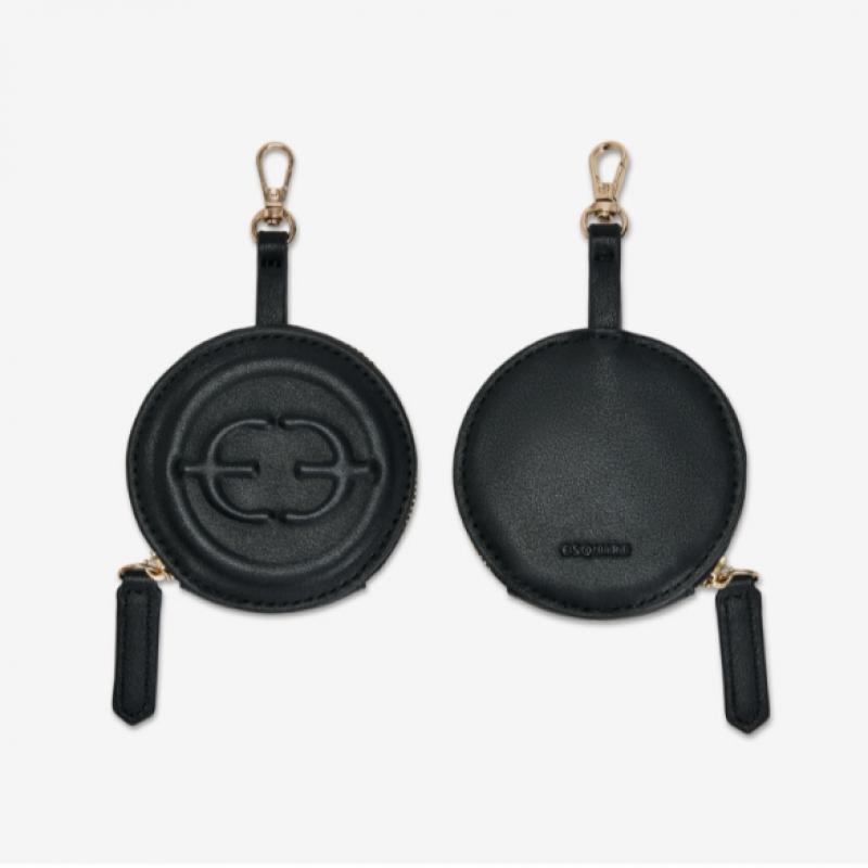 Esquire Collection Esquire Round Shoulder Bag Black