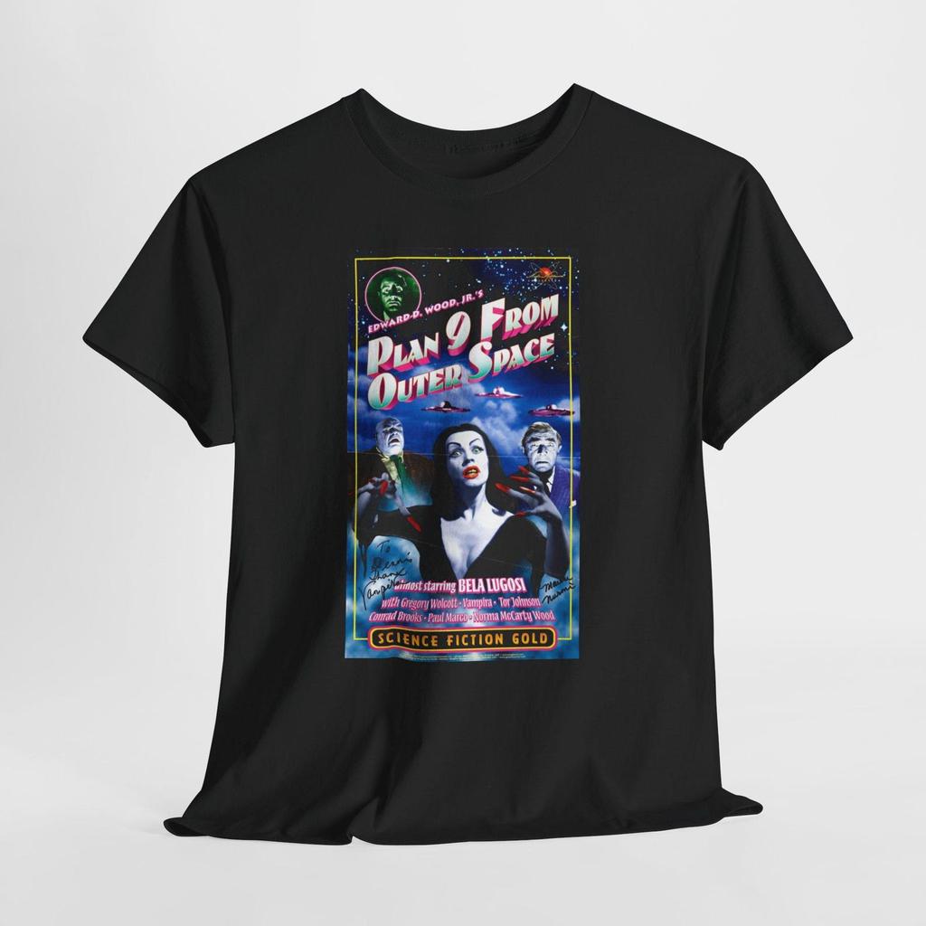 Plan 9 aus dem Weltall Unisex T-Shirt, Grafik-T-Shirt, Vintage-Stil T-Shirt, Retro Shirt, Geschenk für Comedy-Film-Liebhaber