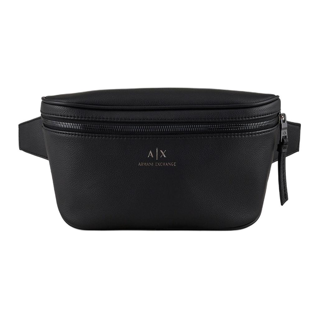 New ARMANI EXCHANGEAE Polyurethane One Shoulder Crossbody Fanny Pack Regular Men's Black 952398-CC830-00020