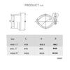 1.5" SUS 304 Tri Clamp Ferrules Set