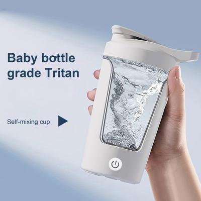 Elektrikli Shaker Şişe BPA İçermeyen Karıştırıcı Bardak 450ml USB Şarj Edilebilir Protein Shaker