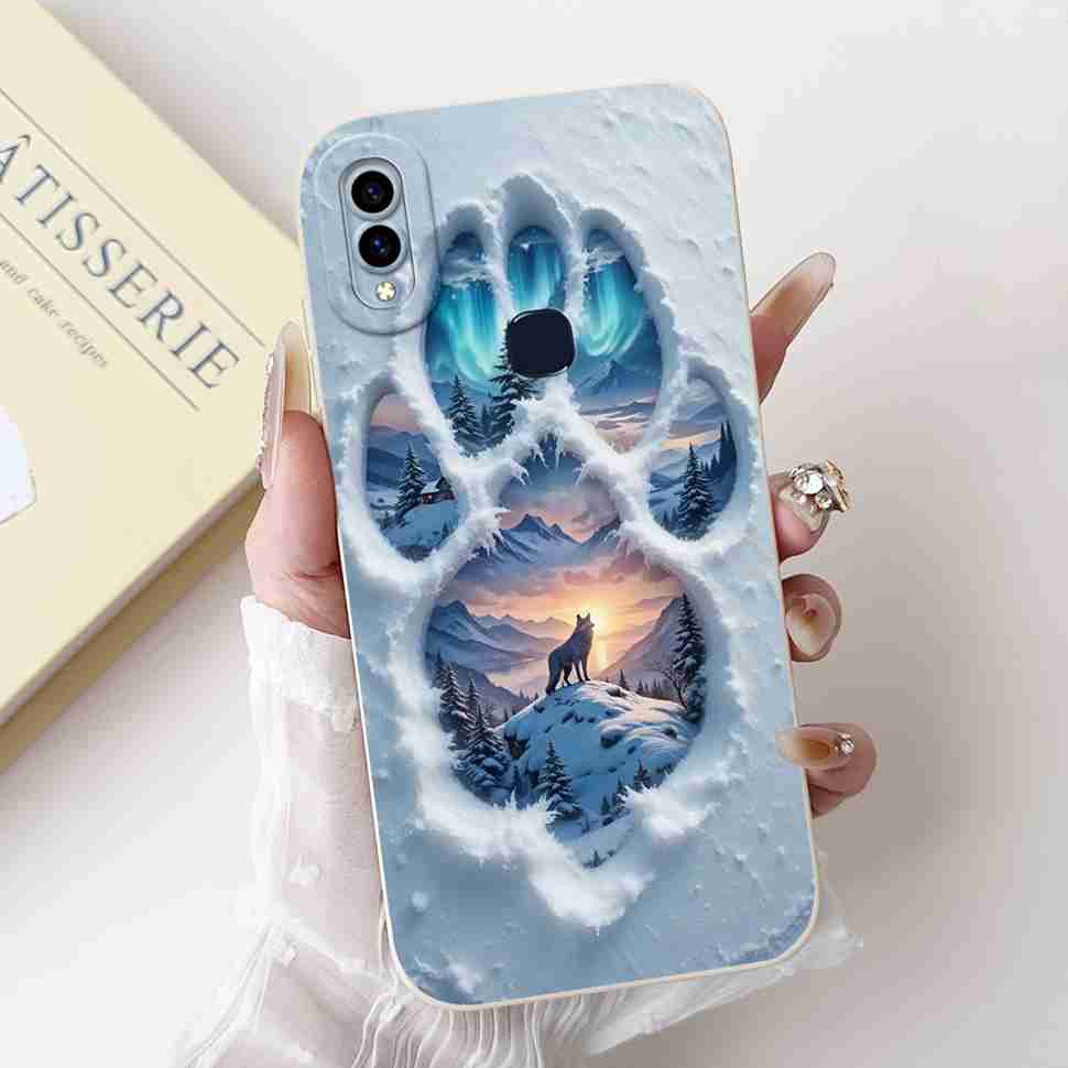 For Vivo V9 1723 Case Vivo V9 Youth 1727 1726 Fashion Flowers Soft Silicone Back Cover For Vivo Y85 Y85 6.3" Protective Cases