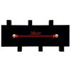 Black Lamele Mini 60cm Wall Clothes Hanger