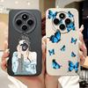 Für Xiaomi Redmi 14C Hülle Stylische Sonnenblume Hübsche Mädchen Rückabdeckung Weiche TPU Handyhülle Für Xiaomi Poco C75 C 75 Redmi14C Fundas