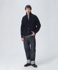 Bluemerle Pbt Wool Shawl Cardigan Knit - Navy