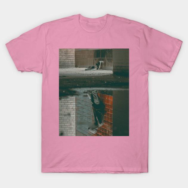 T Shirt Women Reflection Harajuku Print Kawaii Tshirt Summer Short Sleeve Female T-Shirt Top Tee