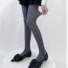 Women Japanese Twist Striped Pattern Jacquard Stockings Pantyhose Spring Fall Opaque Tights Bottoming Leggings Hosiery
