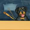 Funny Stickers On Car Rear Windshield and Wipers, Vinyl Cartoon Film Cat Dog Moving Hand Tail Decals Auto Rear Window Decoration