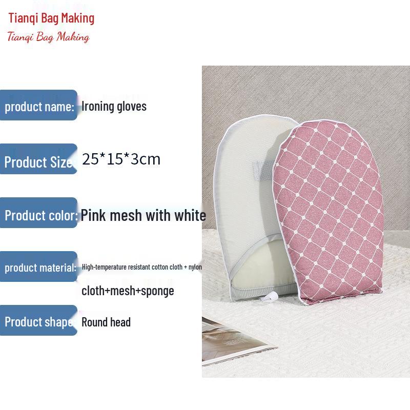 Compact Japanese Handheld Ironing Board with Heat-Resistant Sponge Pad
