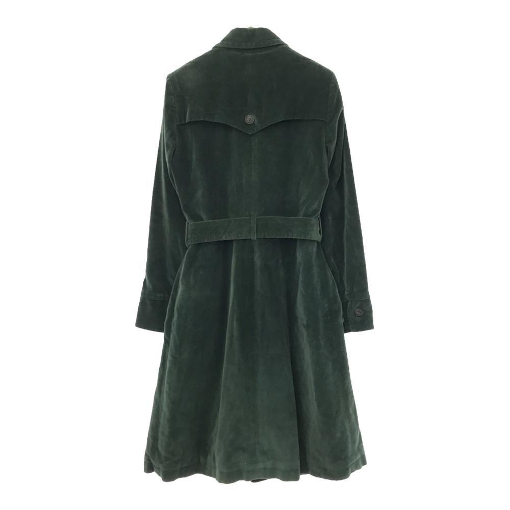 A.P.C. Old Romanian Velor trench coat S green Women Used