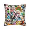 Dbz Vegeta Super Saiyan God Square Pillow Case Cushion Cover Awesome Zippered Decor Pillowcase For Home 45X45Cm