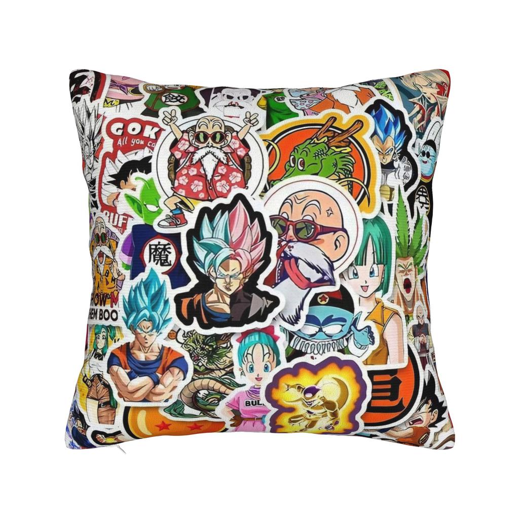 Dbz Vegeta Super Saiyan God Square Pillow Case Cushion Cover Awesome Zippered Decor Pillowcase For Home 45X45Cm