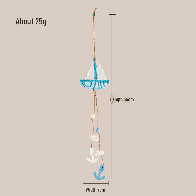 Starfish Ocean Theme Hemp Rope Ornament for Kindergarten or Living Room