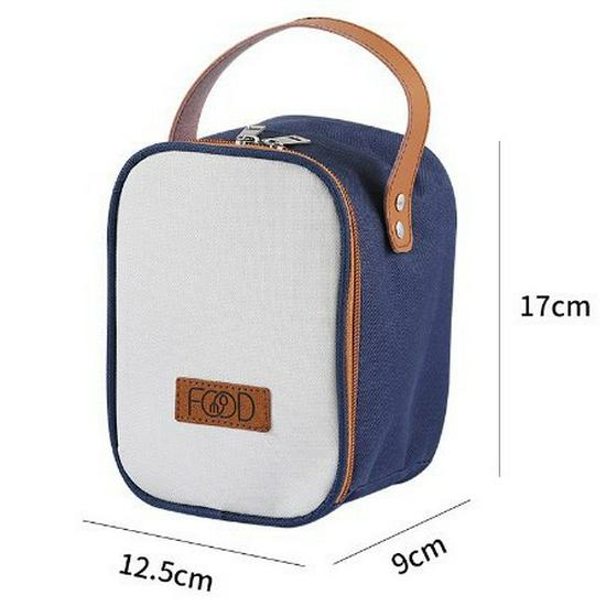 Aluminum Foil Insulated Lunch Bag - Waterproof, Portable Meal Tote for Work or School