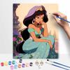 Disney Jasmine Oil Painting Painting Art Set Handmade Diy Gift Home Decoration