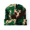 New Cross-border Winter Toque Beanie Cow-pattern Jacquard Warm Short-style Knitted Wool Unisex Street Style Hat
