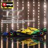 Bburago 1:43 McLaren MCL38 2024 Monaco F1 Race Alloy Car Model