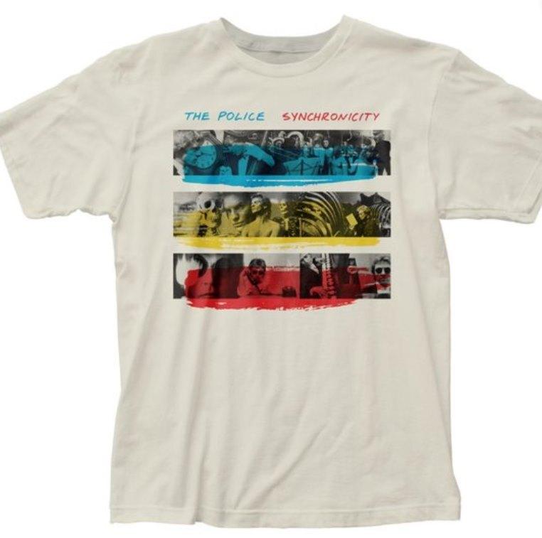 

The Police Synchrocity Mens T Shirt Natural XL
