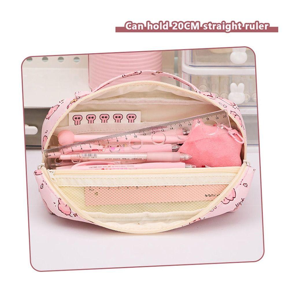 Capybara Pencil Case Six Layers Stationery Pouch Portable Pen Bag  Back To School Gift