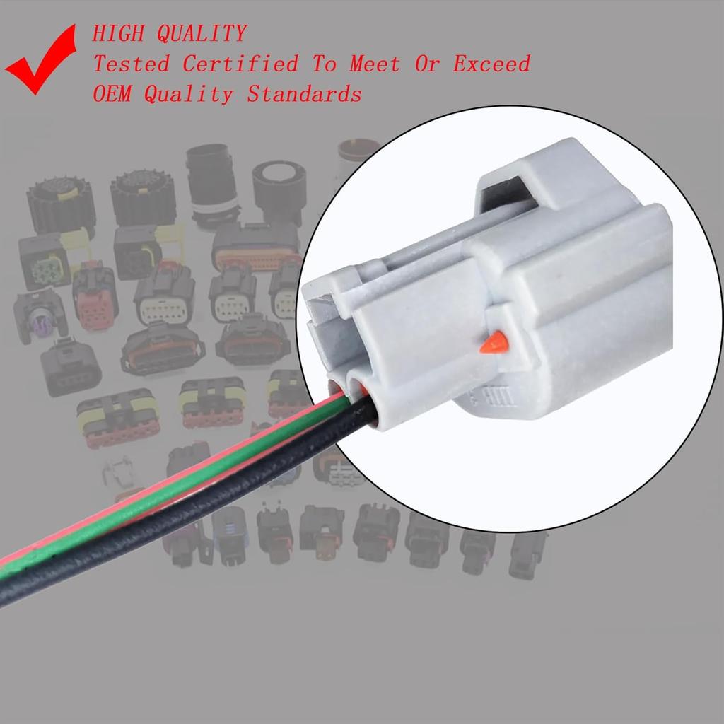 Set of 8PCS Fuel Injector Connector Plug Harness Pigtail Wire Fits 1998-2005 for Toyota Lexus 4Runner LX470 4.7 V8