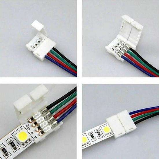 For 3528 5050 Wiring Harness Cable Connector Male Female Connector Wire
