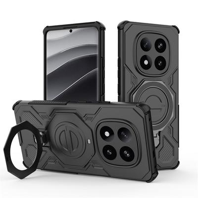 For Xiaomi Redmi Note 14 Pro Plus Case Cover Holder Magnetic Wireless Charging Protective Phone Cases On Redmi Note 14 Pro Plus