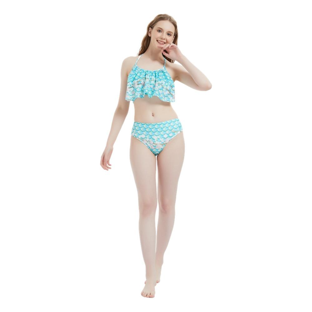 Neuer Sommer Kinder Meerjungfrauen Badeanzug Meerjungfrau Heißwasserquelle Tube Top Fischschwanz Mädchen Prinzessinnenkleid Spielkostüm
