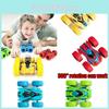 Voiturettes de Course Jouet Vibrant à Rotation 360 pour Enfants Plastique Durable Mini Voiture Cadeau de Noël